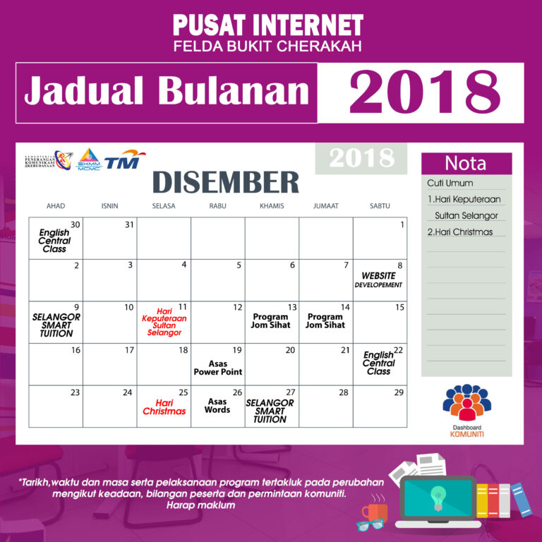 Kalender Pi1M DIS 2018