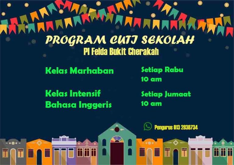 Program Cuti Sekolah 2019